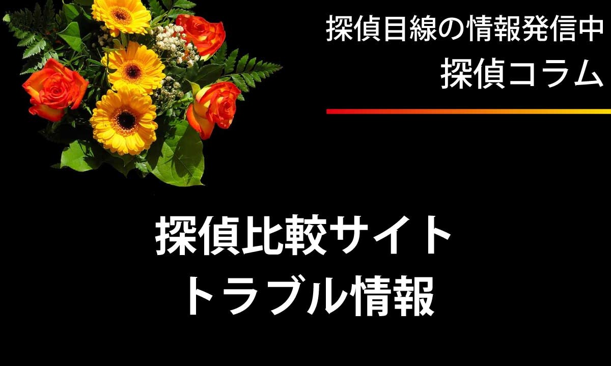 自作自演を含む探偵社ランキング系サイトによるトラブル情報のお知らせ