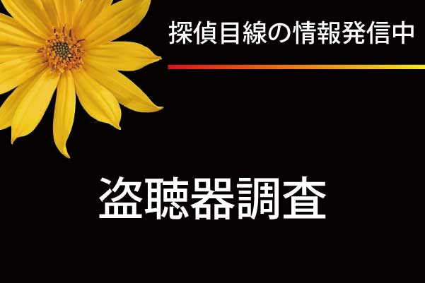 探偵目線の最新情報発信中「盗聴器発見調査」