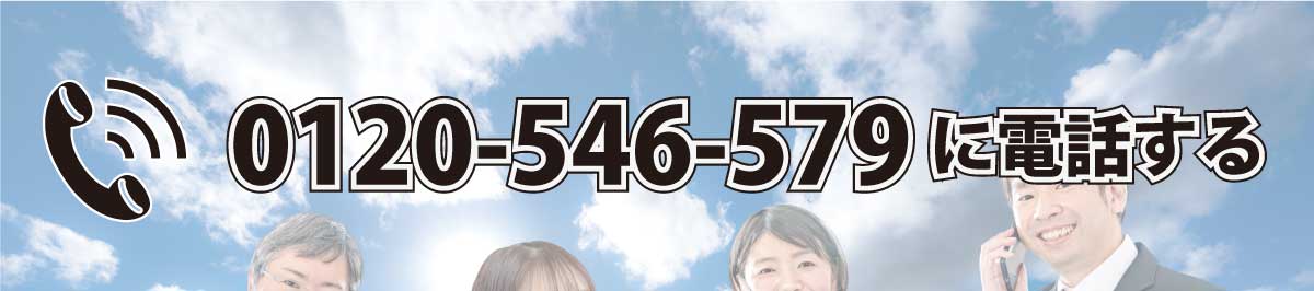 0120-546-579に電話する