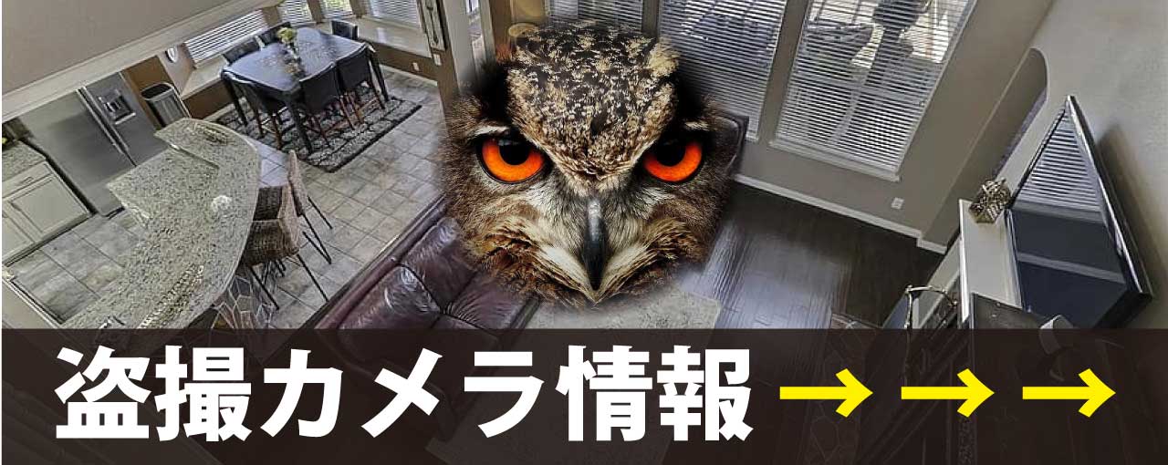 盗撮カメラ、監視カメラ、スパイカメラの発見調査情報はこちら